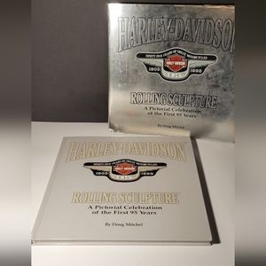 Harley Davidson Book Rolling Sculpture The First 95 Years Motorcycle